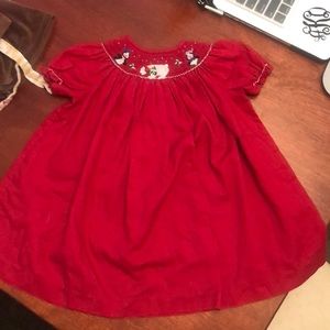 12 smocked dress